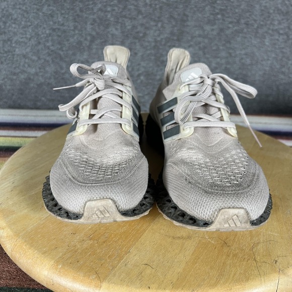 Adidas Ultra 4DFWD Shoes Mens Size 8 Beige 3D Lattice Running Sneakers HP7599 - Picture 3 of 12